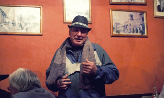 Storyteller at the Casona del Molino, salta