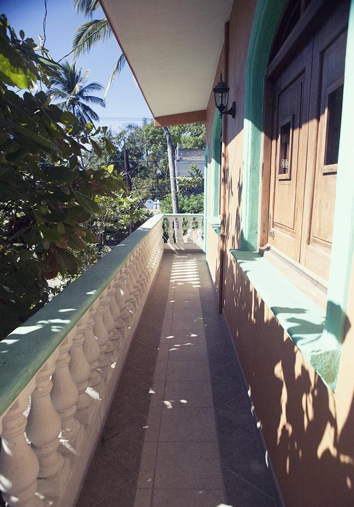 Our rental home in San Pancho, Mexico