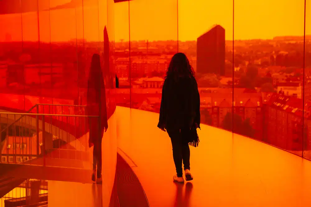 Your rainbow panorama at Aros in Aarhus