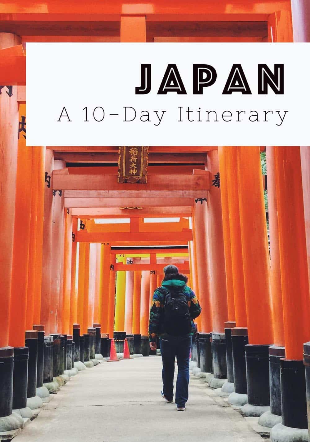 A 10-day Japan itinerary – including things to do, accommodation, and vegetarian-friendly restaurants.